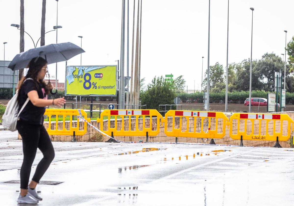 Lluvia en l'Horta Sud de Valencia.