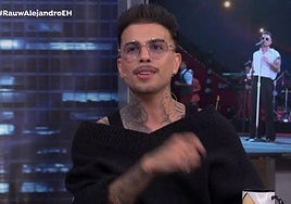 Rauw Alejandro en la entrevista.