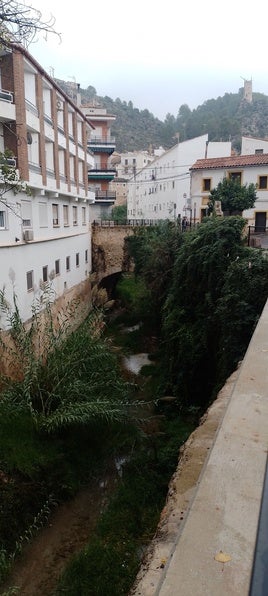 Barranco de El Bosquet a su paso por Moixent.