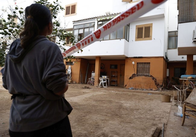 Una casa de Paiporta, destrozada por la DANA.