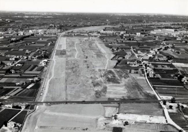 A la izquierda, el barrio de la Torre y a la derecha, San Marcelino.