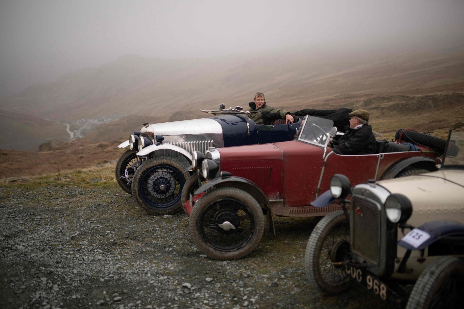 La carrera de coches vintage más peculiar del mundo