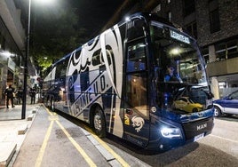 El autocar del Levante UD.