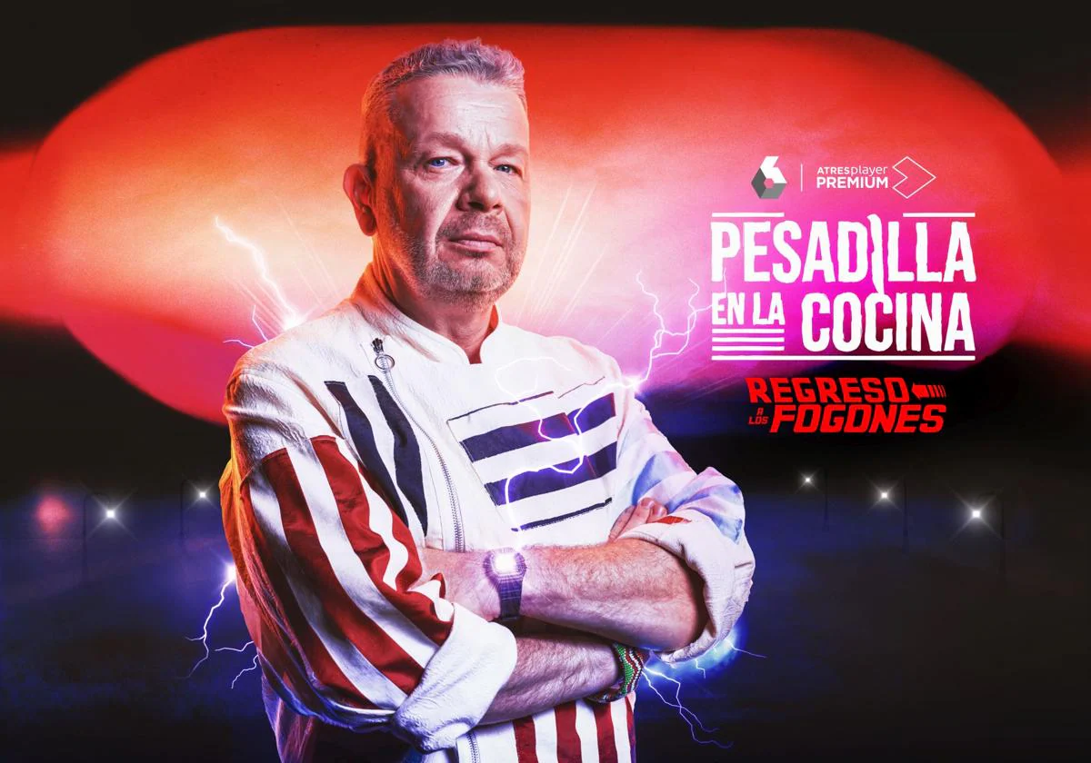 Alberto Chicote en una imagen promocional del programa.