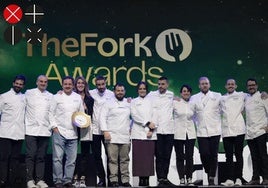 TheFork premia al valenciano Alejandro Platero en una gala que llora también por la DANA