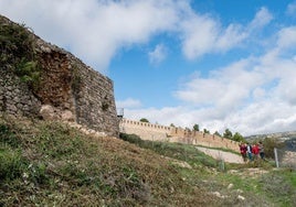 Desprendimientos en el castillo de Morella