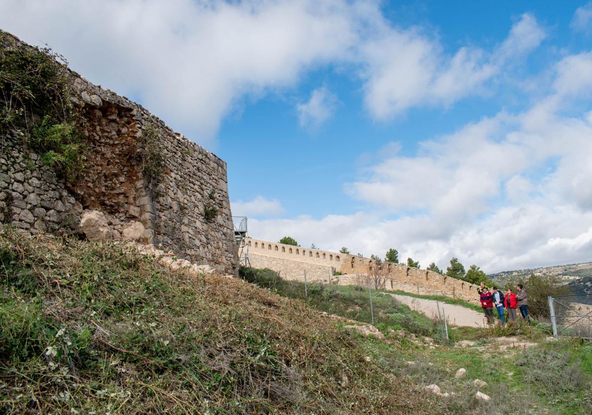 Desprendimientos en el castillo de Morella