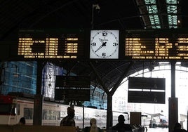 Vestíbulo de la estación del Norte.