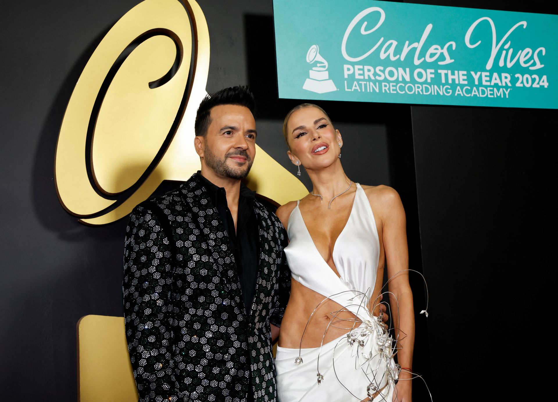 Luis Fonsi y Águeda López