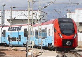 Uno de los nuevos trenes de Cercanías que fabrica Stadler.