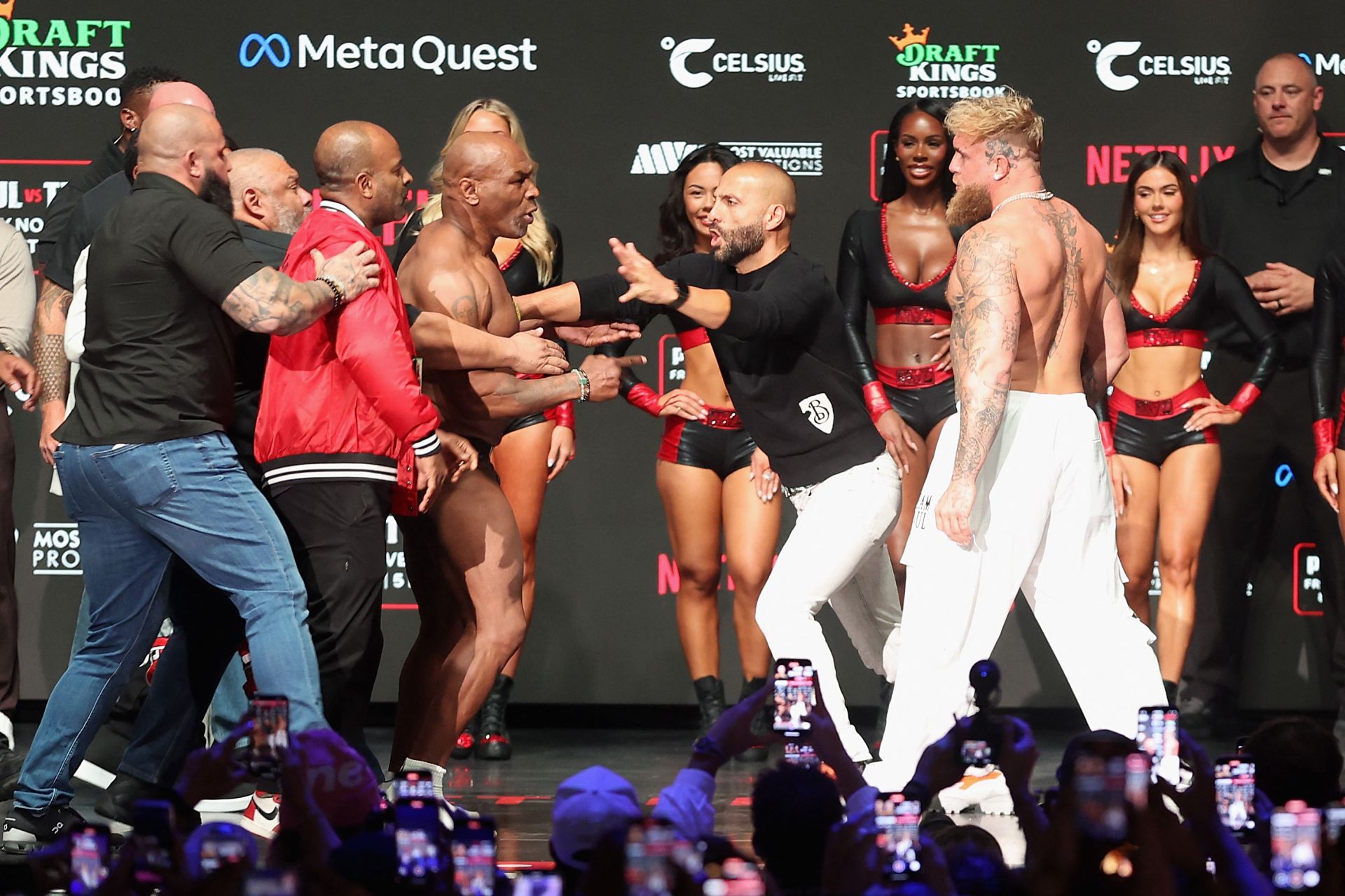 FOTOS: Previa del combate Mike Tyson-Jake Paul