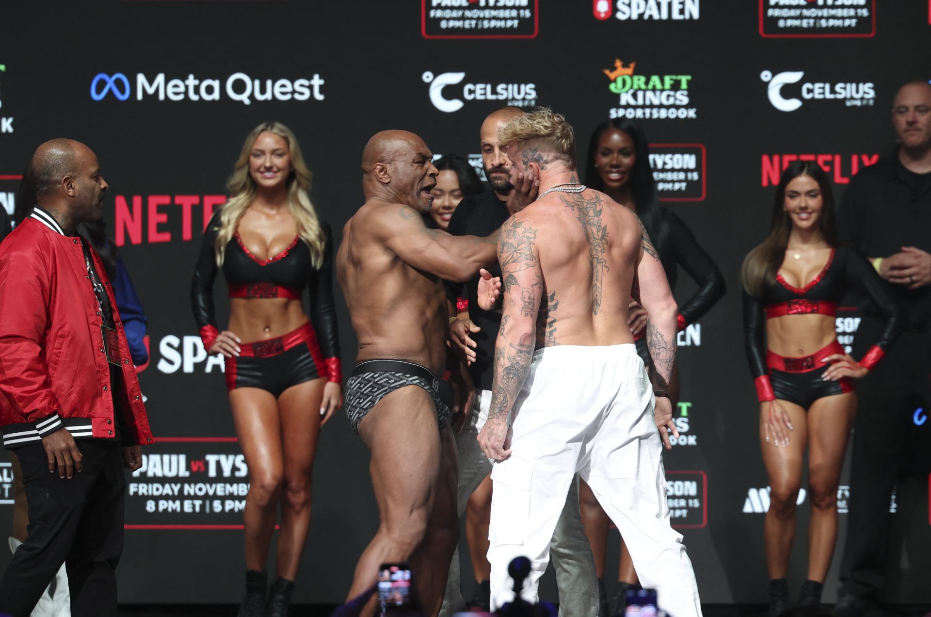 FOTOS: Previa del combate Mike Tyson-Jake Paul