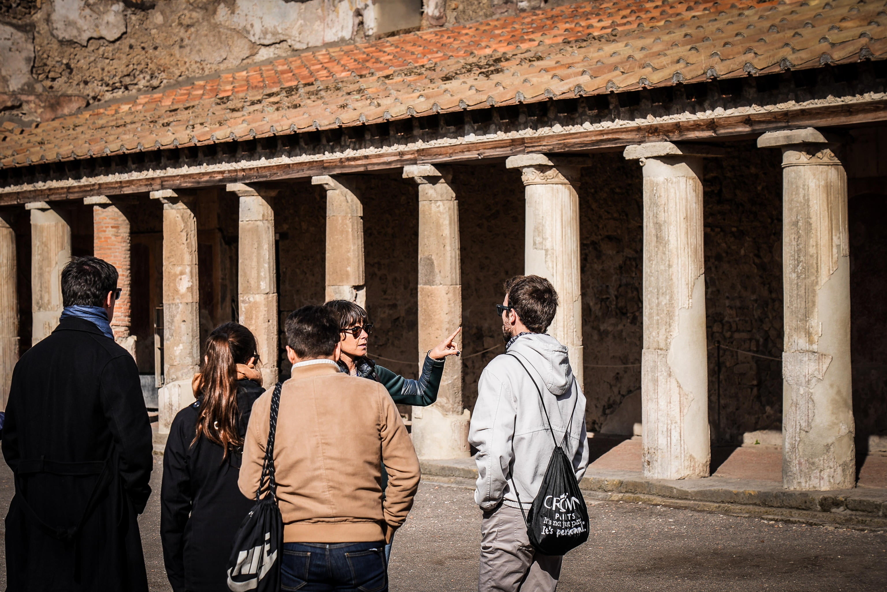 Pompeya se protege de los turistas