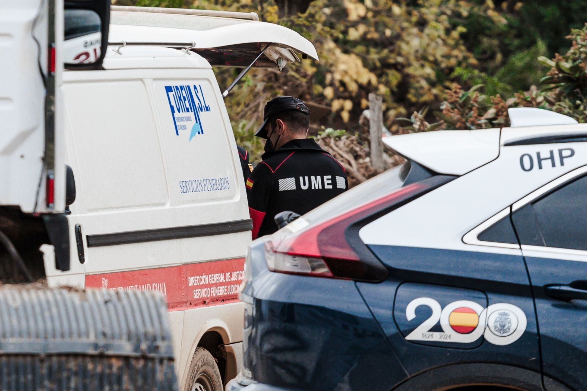 Hallan un cuerpo en un descampado de Sedaví durante los trabajos de búsqueda de desaparecidos por la DANA