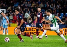 Carlos Álvarez, en el encuentro ante el Elche.