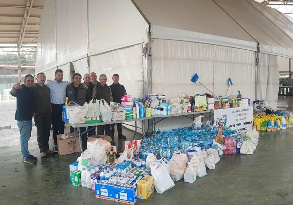 Cazadores voluntarios para ayudar a los afectados por la DANA