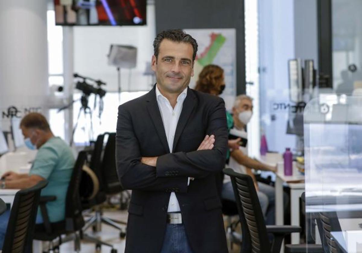 Alfred Costa, en las instalaciones de À Punt Media en Burjassot, en una imagen de archivo.