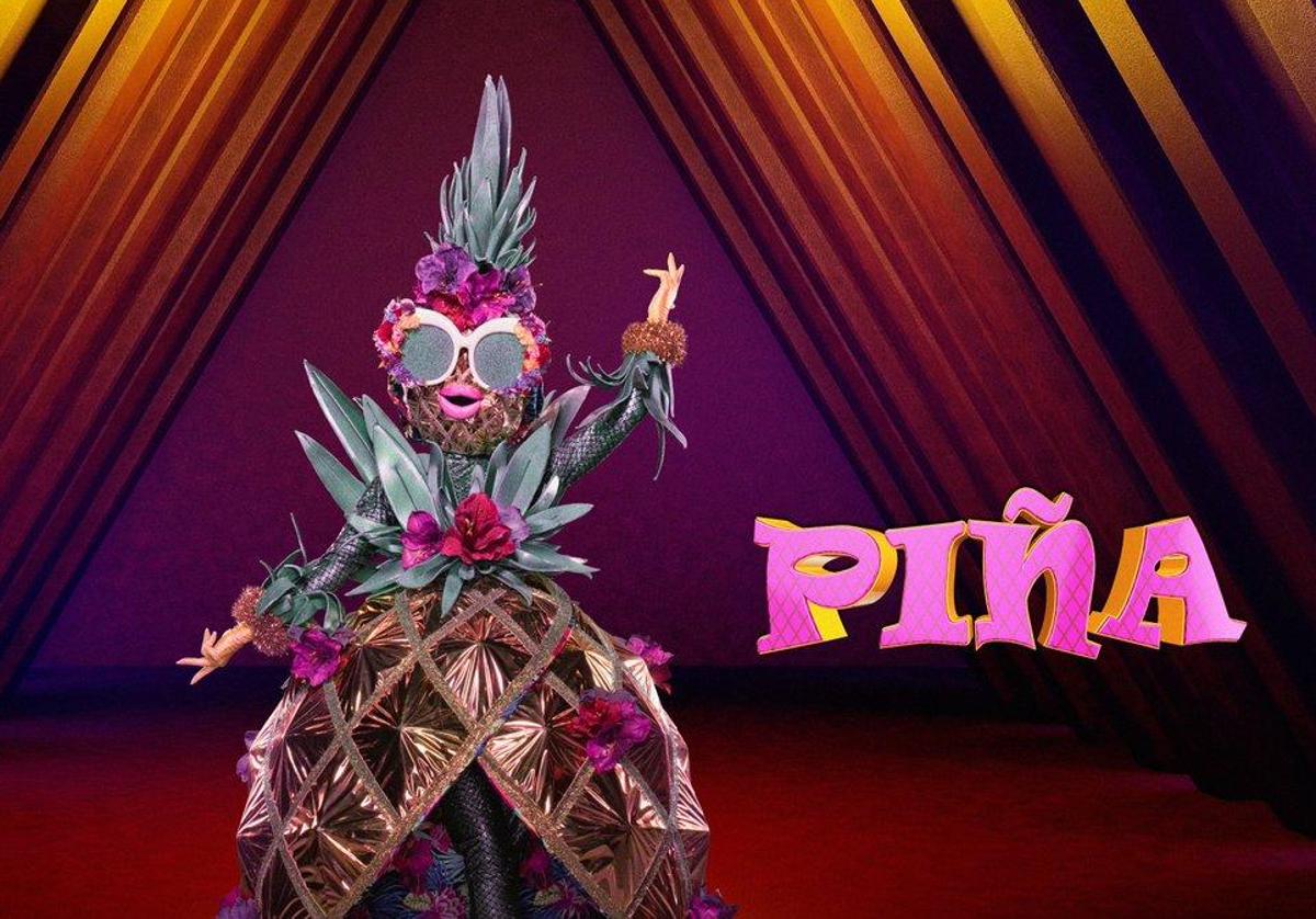 Piña, máscara de Mask Singer