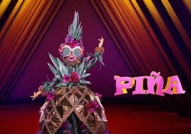 Piña una de las máscaras de 'Mask Singer 4'.