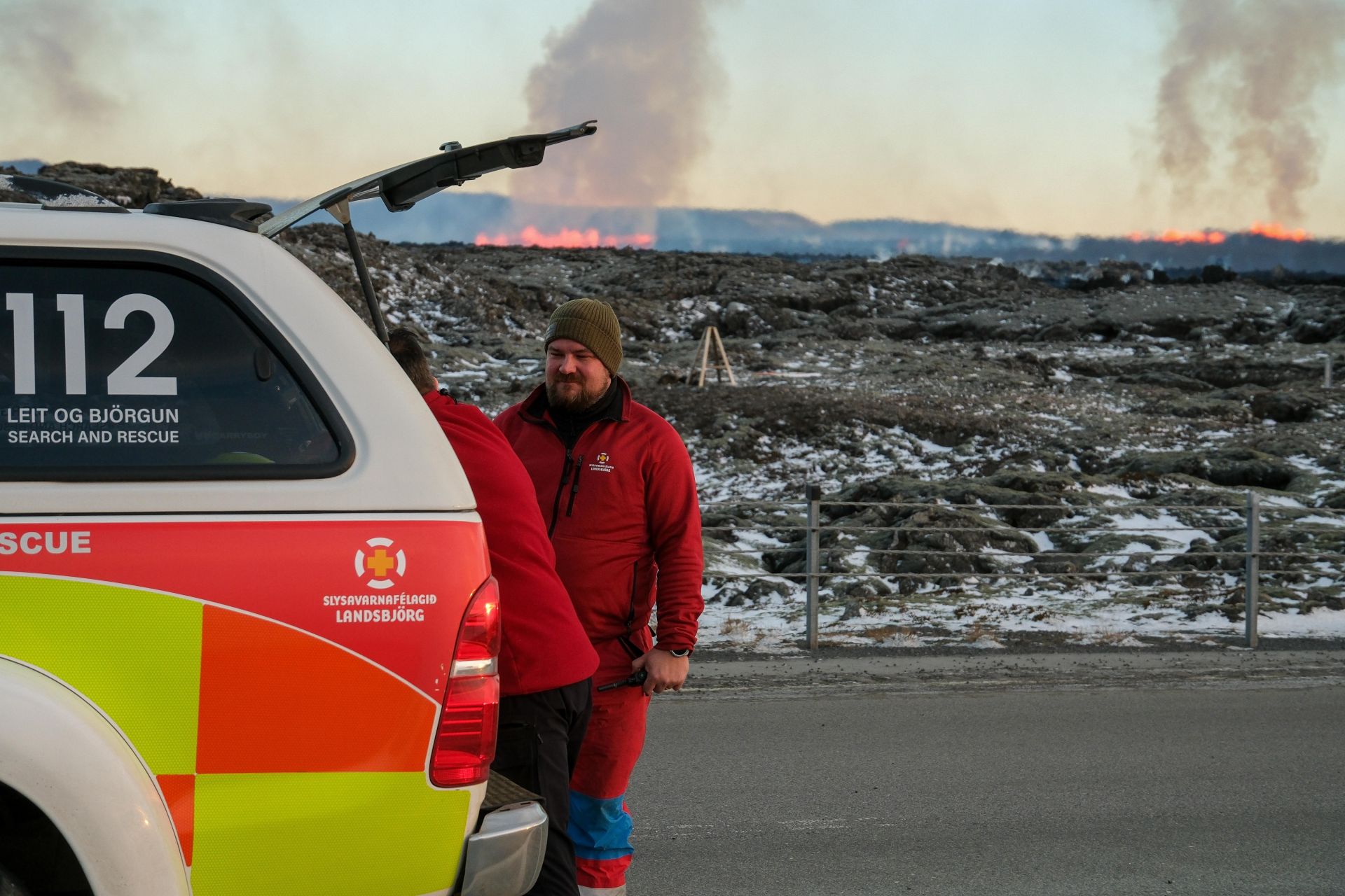 La furia de un volcán en Islandia obliga a evacuar Grindavik