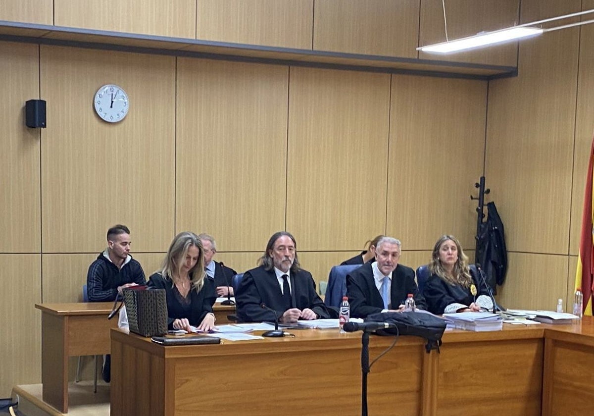 'El Tuvi durante el juicio de la Audiencia Provincial de Valencia.