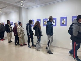 Exposición inaugurado este mediodía en La Llosa de Ranes.