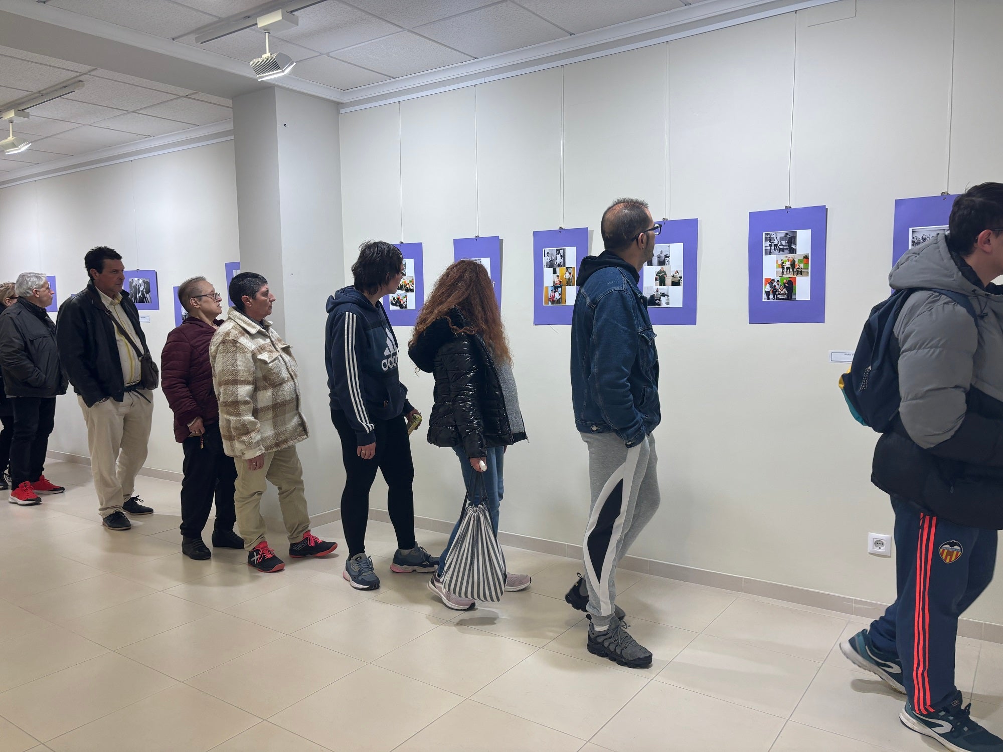 Exposición inaugurado este mediodía en La Llosa de Ranes.