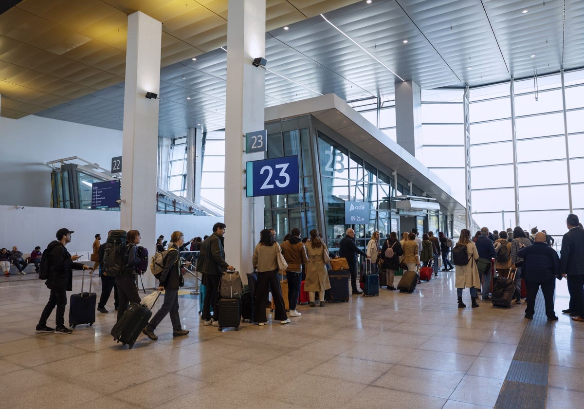 El nuevo vestíbulo de la estación de Chamartín, abierto a comienzos de mes.