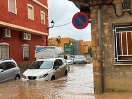 Inundación en Catadau.