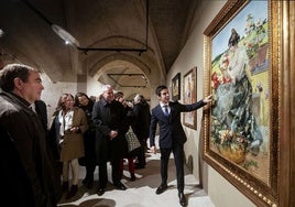 La exposición ¡Pintar sin miedo. Joaquín Sorolla y la Valencia de 1900' se exhibe en la Catedral de Burgos.