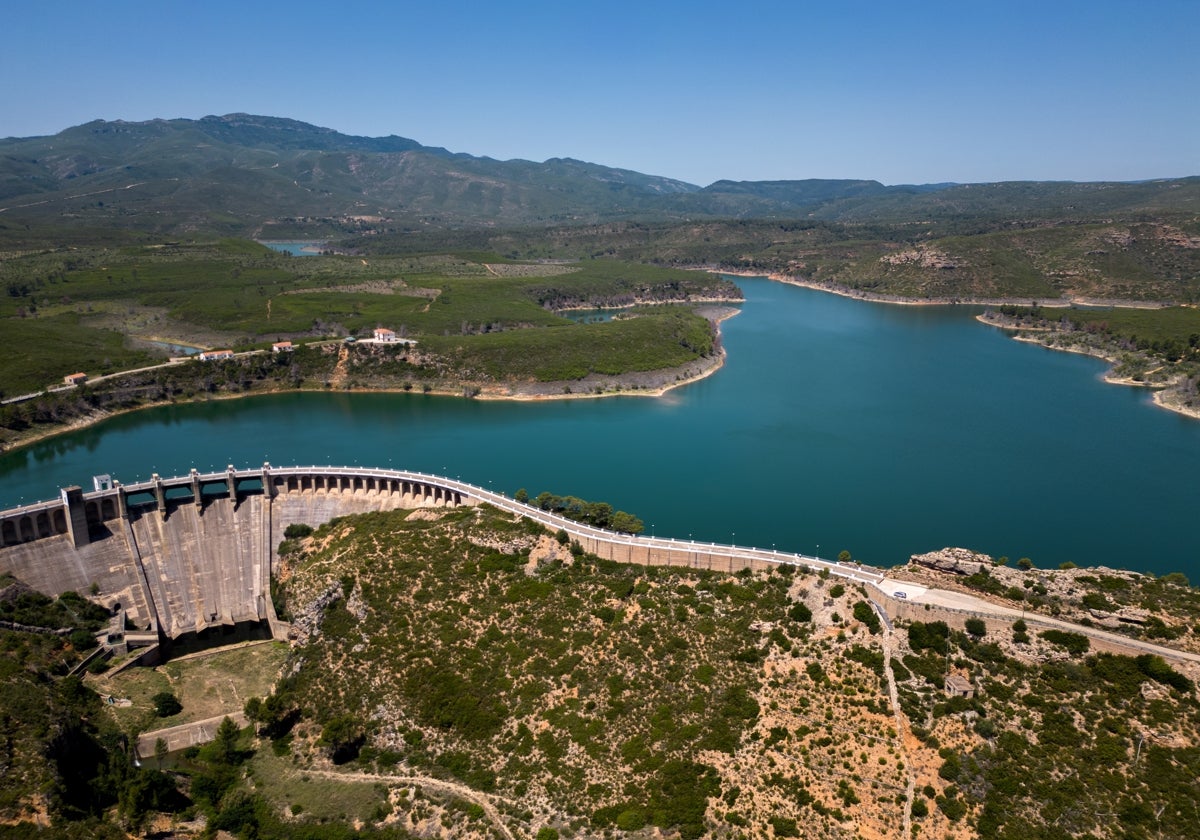 Vista general del embalse de Forata en una imagen de archivo.