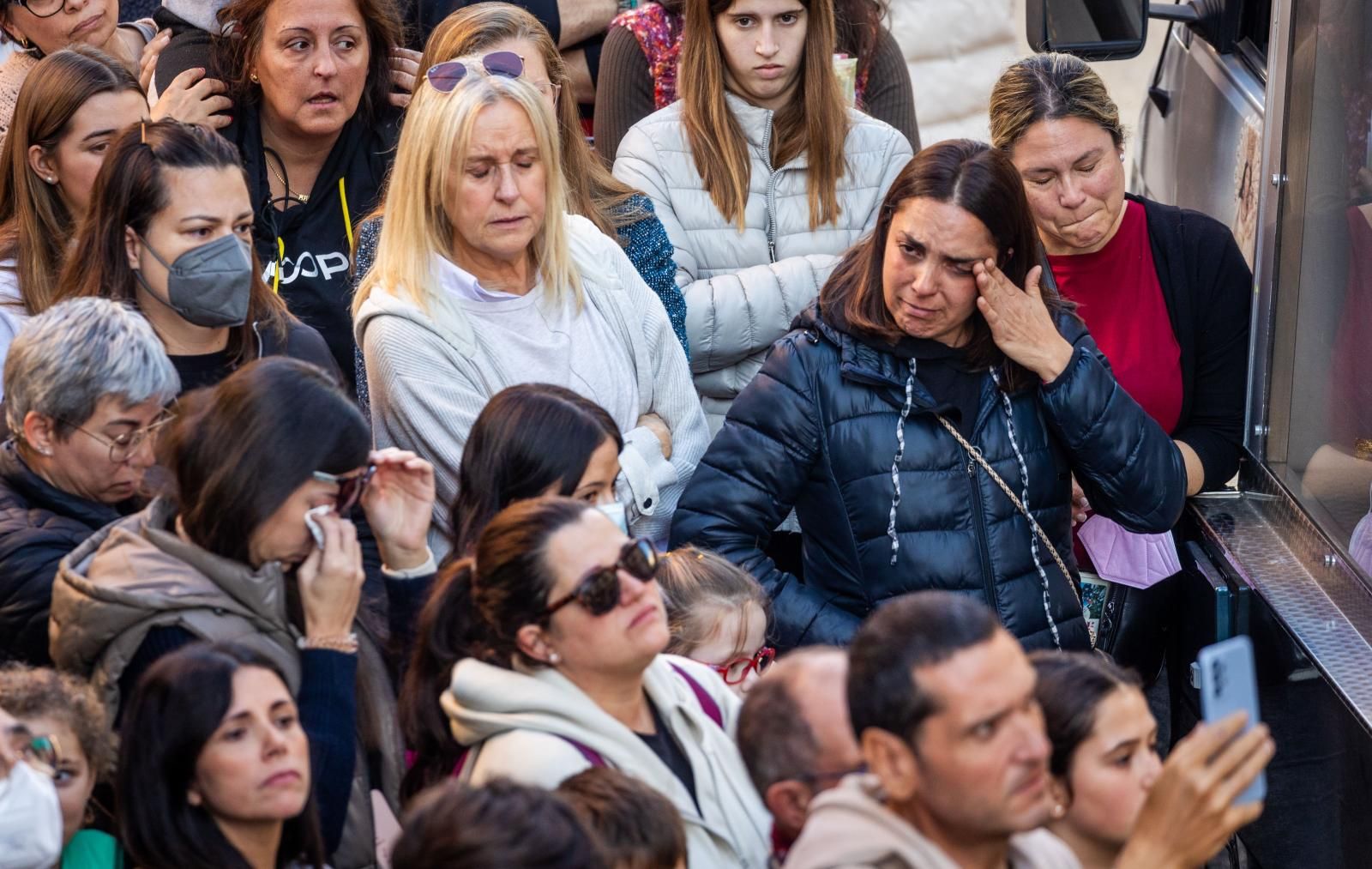 La Virgen de los Desamparados visita las parroquias de Paiporta afectadas por la DANA