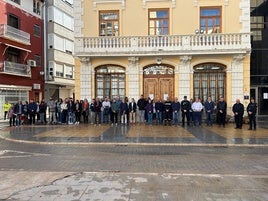 Minuto de silencio en Algemesí.