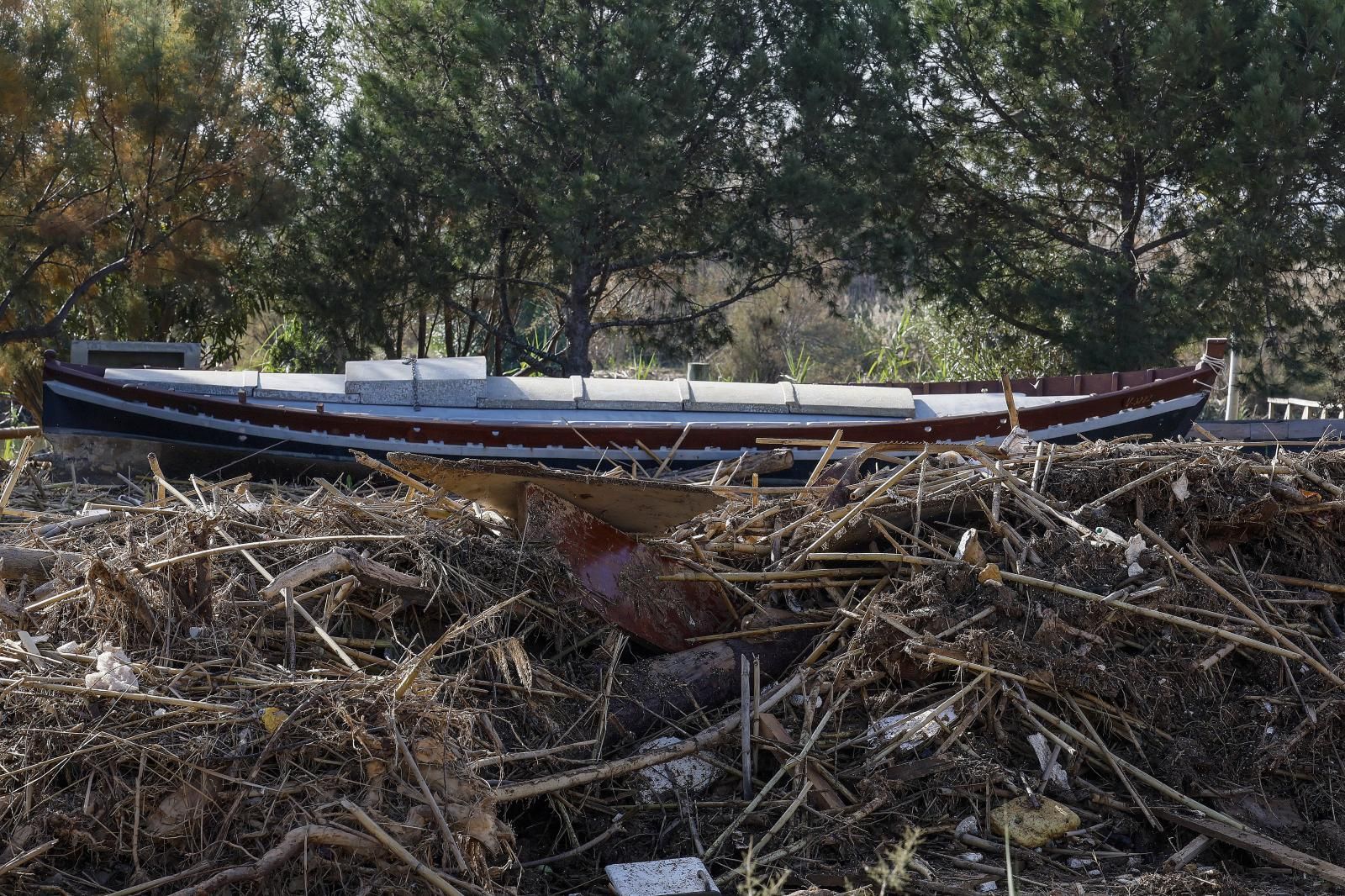 Así está la Albufera de Valencia un mes después de la DANA