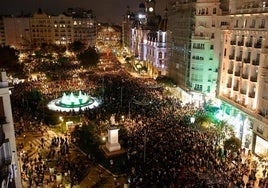 Así hemos contado la manifestación en Valencia contra la gestión política de la DANA