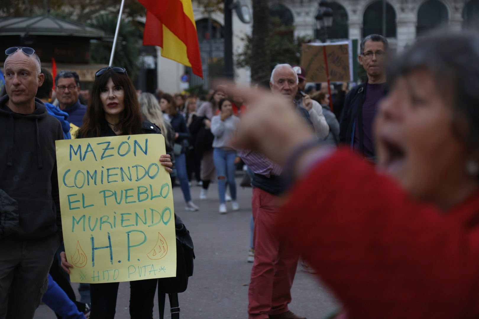 Fotos: Manifestación en Valencia contra la gestión política de la DANA