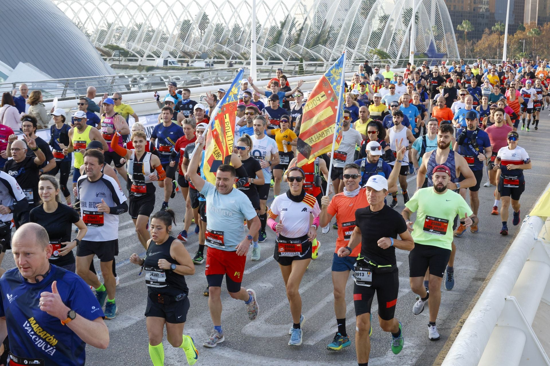 Las mejores imágenes del Maratón de Valencia 2024