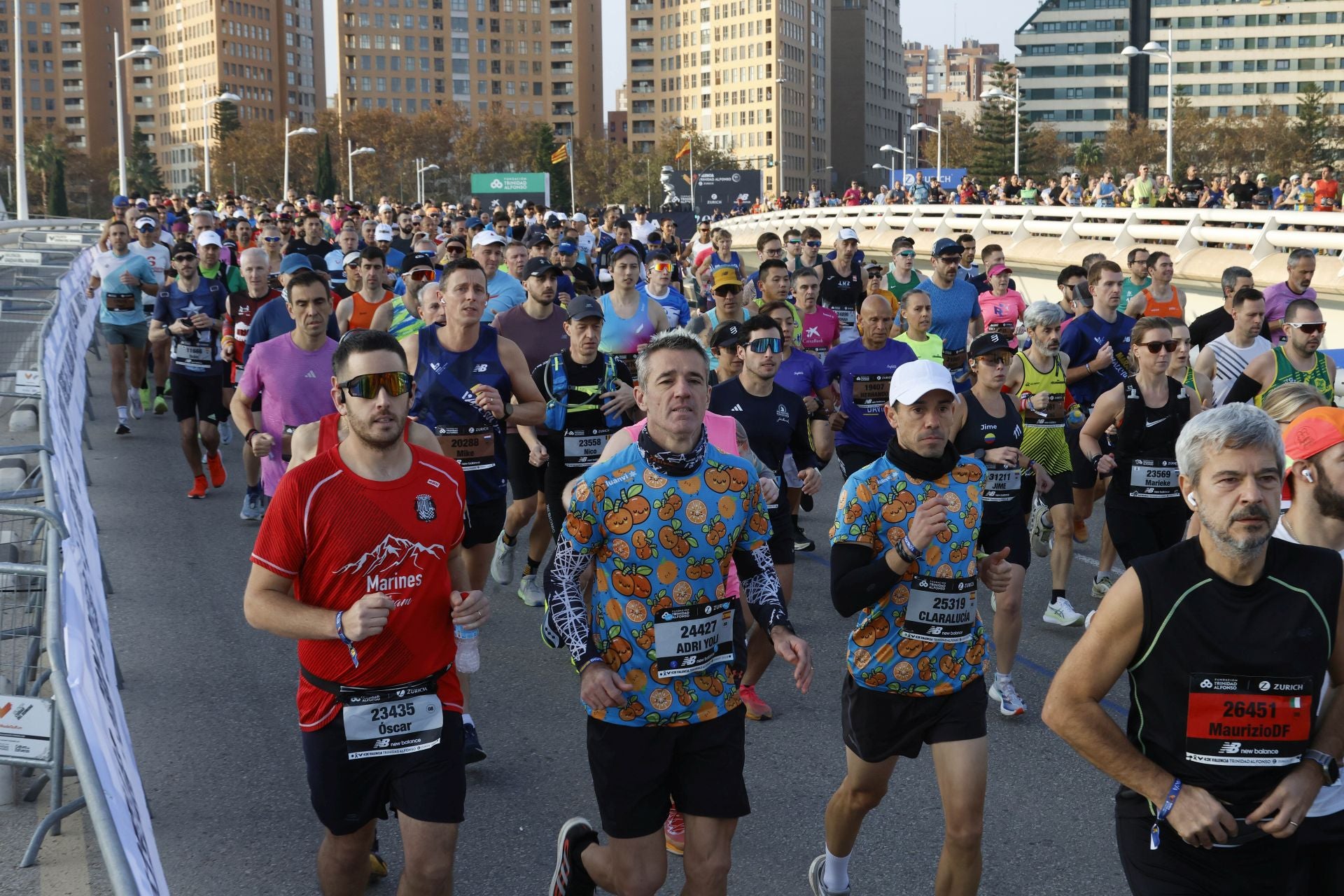 Las mejores imágenes del Maratón de Valencia 2024