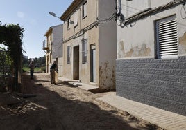 Una de las calles del barrio de San Jorge, la pasada semana.