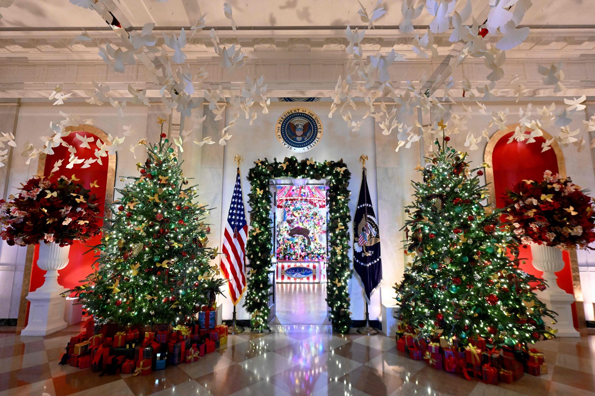 La Navidad llega a la Casa Blanca