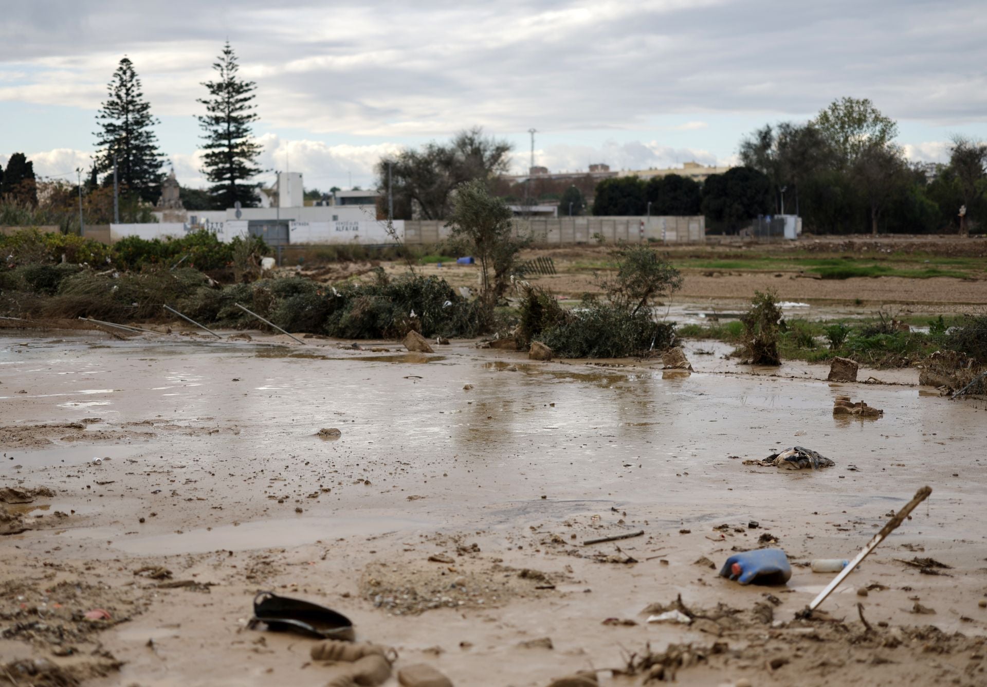 La lluvia devuelve el barro y el miedo a las municipios afectados por la DANA