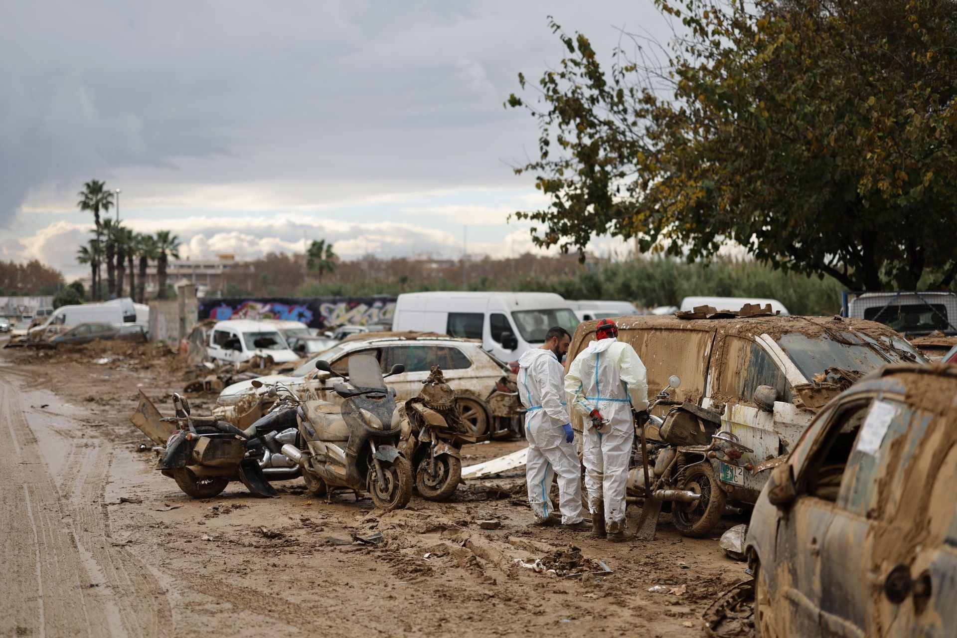 La lluvia devuelve el barro y el miedo a las municipios afectados por la DANA