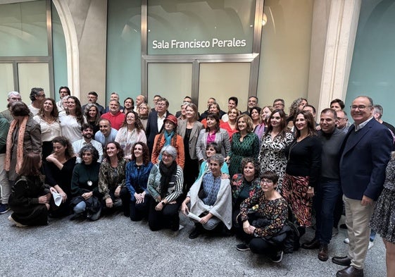 El acto de homanej al que ha sido director del Cor de la Generalitat, Francesc Perales.