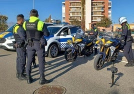 Policía Local de Alicante en una imagen de archivo.