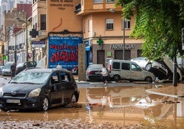 Pedanía de La Torre, en los primeros días tras la DANA.