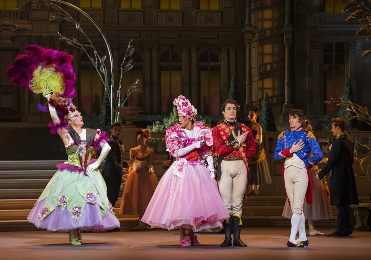 Una imagen de 'La Cenicienta' del Royal Ballet.