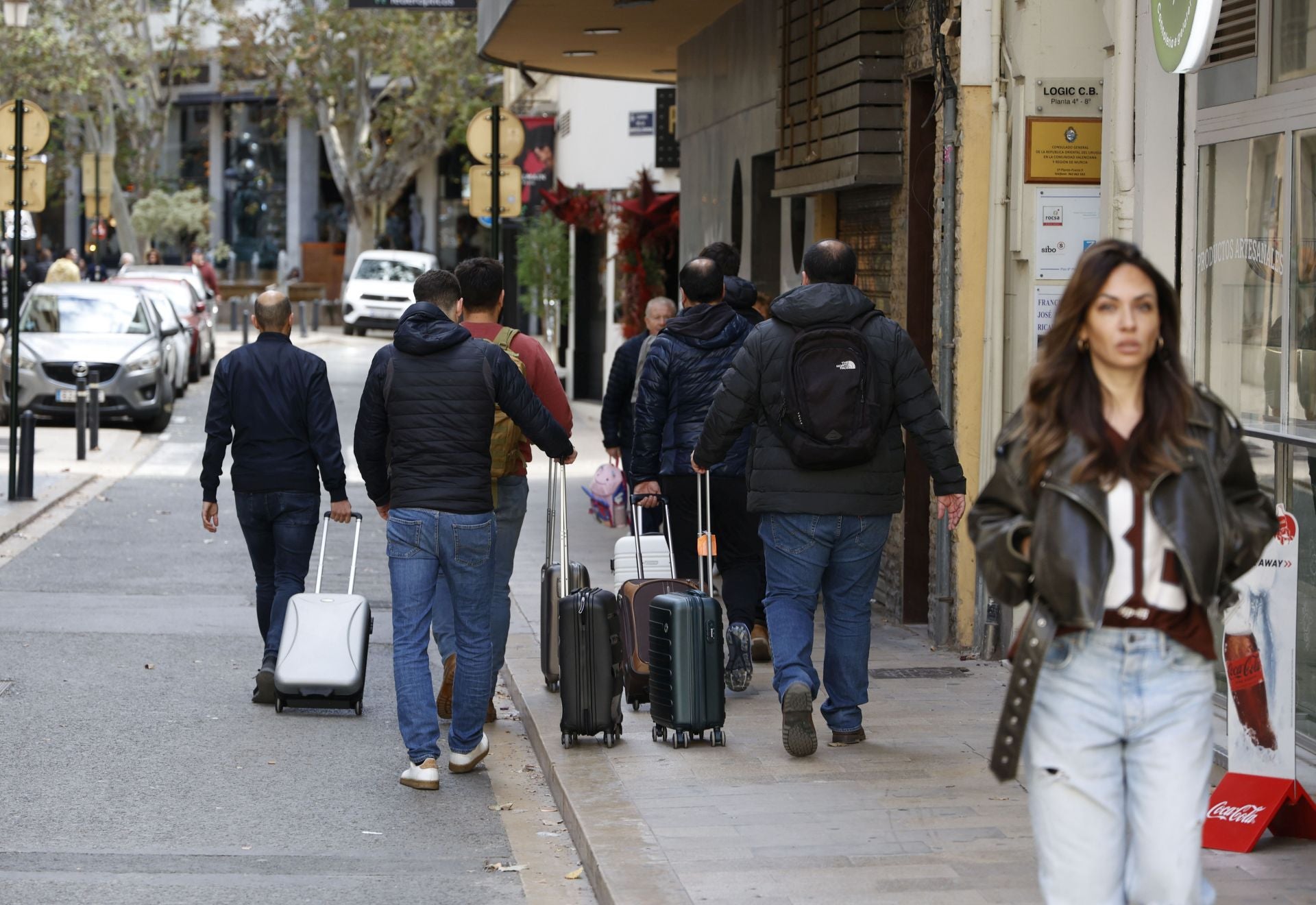 Ni el frío desanima a los turistas en Valencia