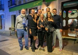 Bruno Marín, Juanra Díaz, Charly Candela, Josete Roca, Juan Toledo, Marina Arnal, Ángeles Casanova y Laura Vaniva.