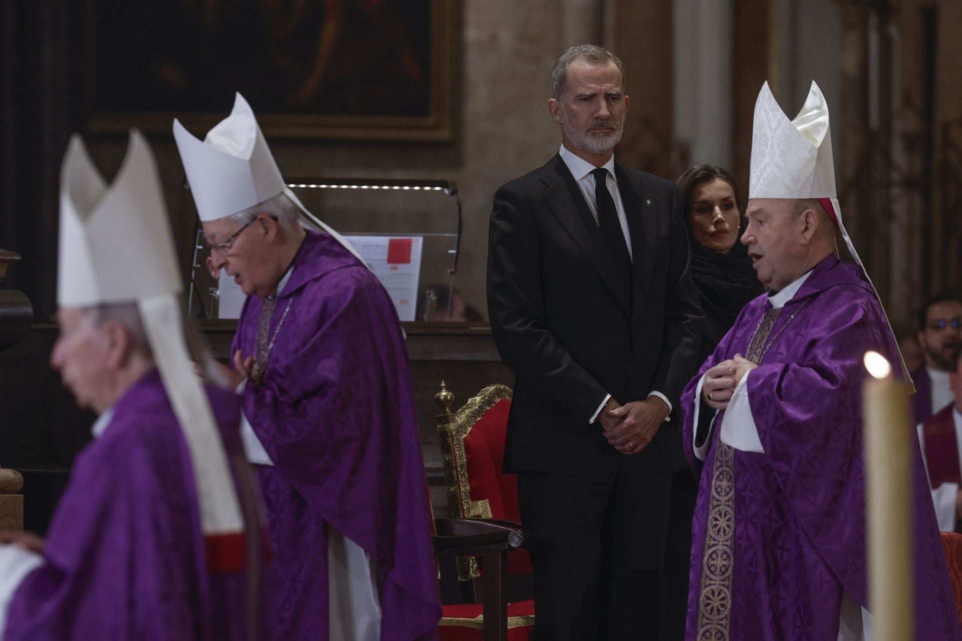 FOTOS | Funeral por las víctimas de la DANA en la Catedral de Valencia