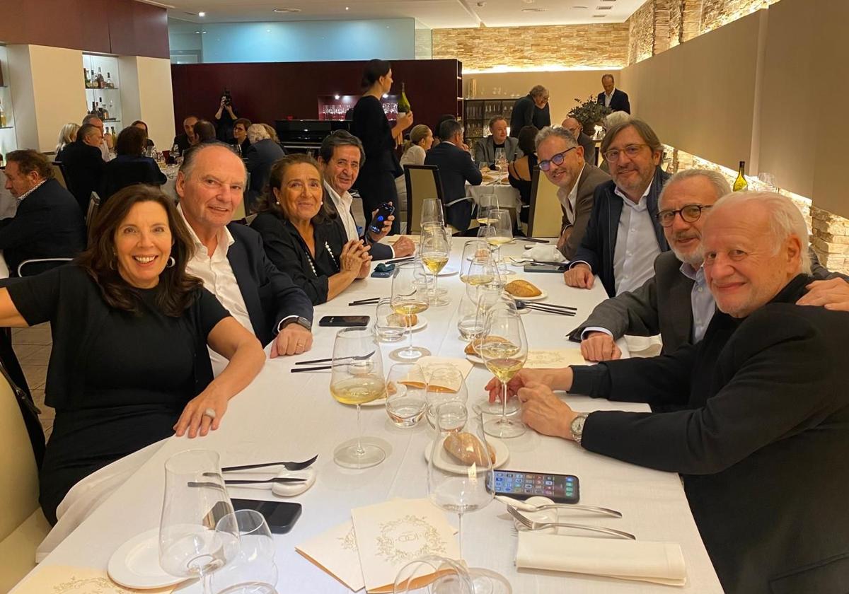 Juan Echanove, entre los invitados al centenario del restaurante Rioja